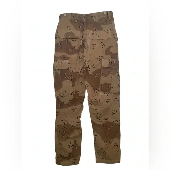 Re/Done New NWT Upcycled Cargo Pants Desert Camo Size Small - Picture 3 of 8